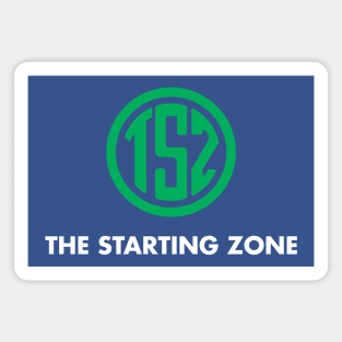 TSZ Green Logo with White Title Magnet